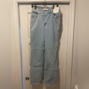 Never worn straight leg jeans size 29 long